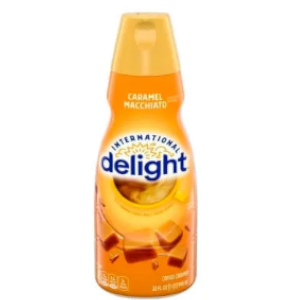 CREMA LIQUIDA P/CAFE CARAMELO MACCHIATO DELIGHT 946 MLS