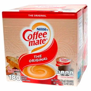CREMA LIQUIDA P/CAFE COFFEMATE ORIGINAL 180 PZAS