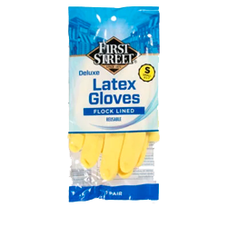 GUANTES LATEX FIRST STREET (1 PAR)