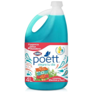 LIMPIADOR ALEGRA TU DIA POETT 4 LT