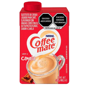CREMA LIQUIDA P/CAFE COFFEMATE CANELA 530 GRS