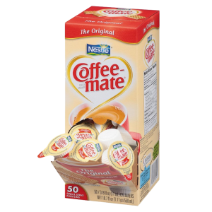 CREMA LIQUIDA P/CAFE COFFEMATE ORIGINAL 50 PZAS