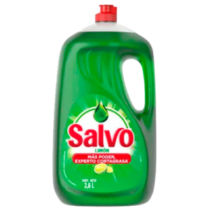 LAVATRASTES LIQUIDO AROMA LIMÓN SALVO 2.6 L